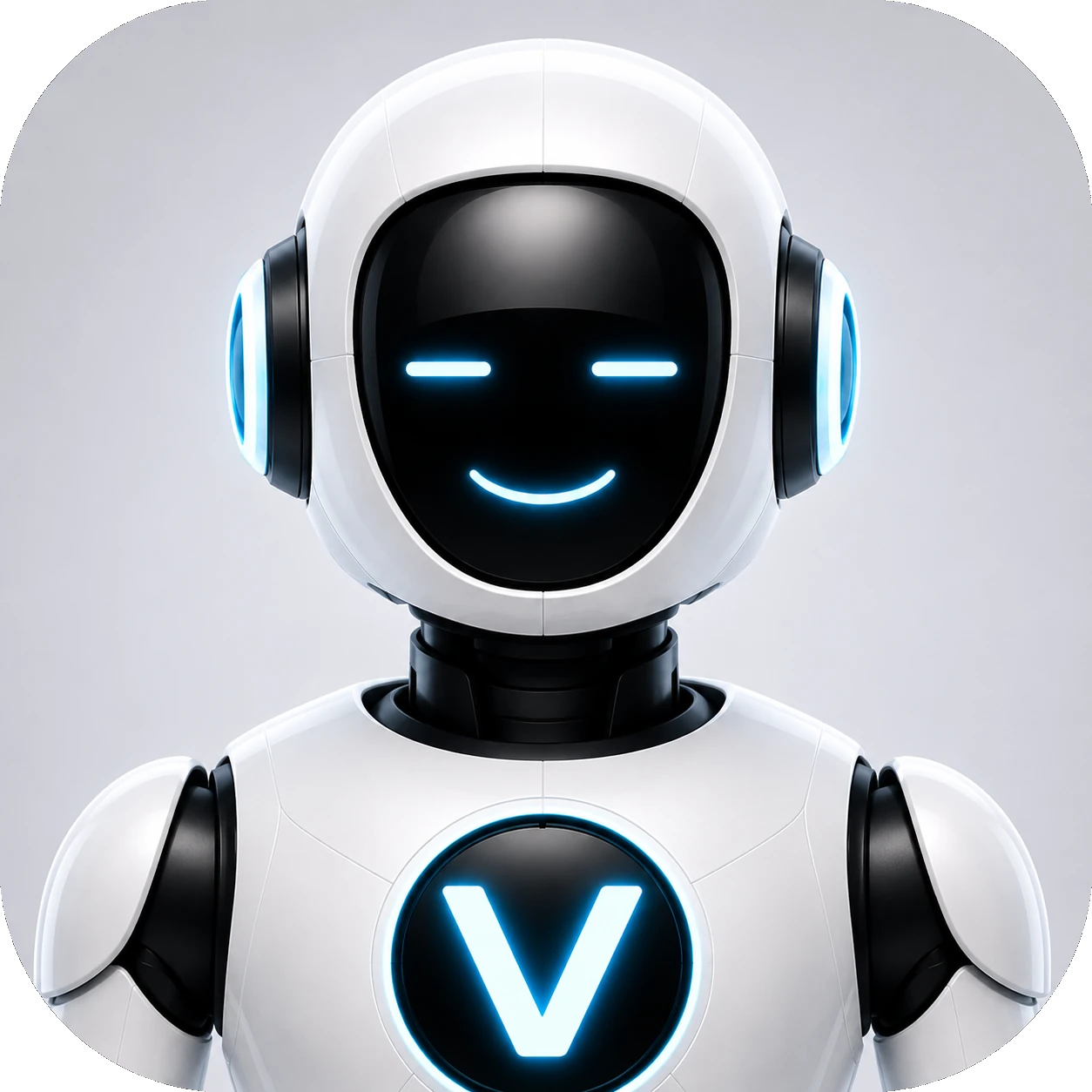 Vodomation mascot head illustration